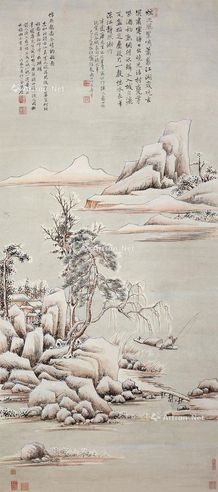 吴历 山水