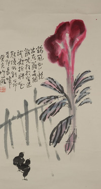 孙竹篱 鸡冠花