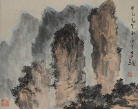 李显 山水