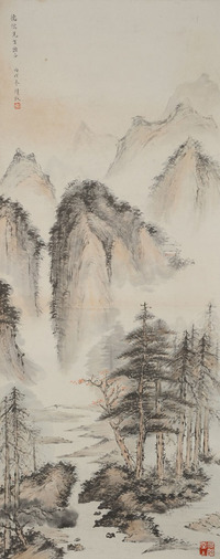 李琼久 山水