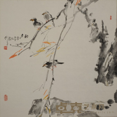 杨祖一 秋声 68×68cm约4.2平尺