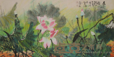 卢德龙 晨韵 137×69cm约8.5平尺