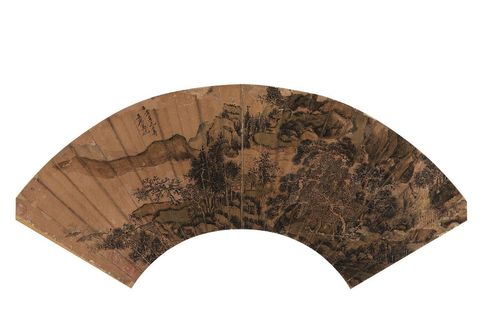 吴历 云山闲意图