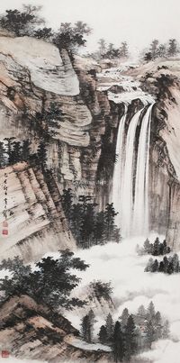 黄君璧 山水