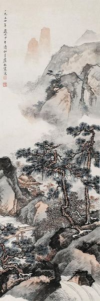 卢振环 山水人物