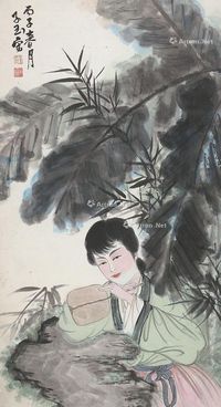 吴灏 仕女