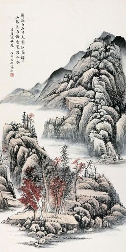 王任湖 溪山红叶