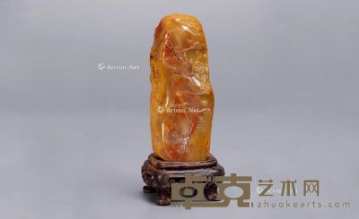 寿山石“福从天降”摆件 高13cm