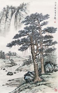 黄君璧 山水