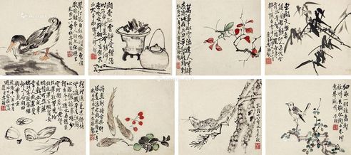 李鱓 花鸟