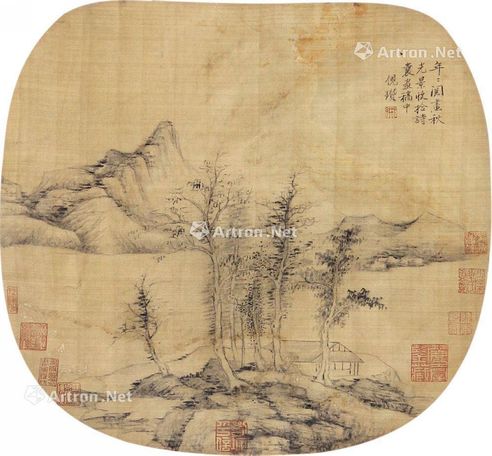 倪瓒 山水