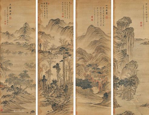 潘思牧 四季景色
