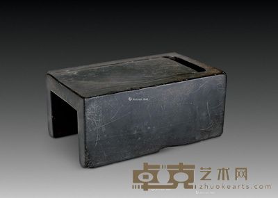 清 抄手歙砚 20.5×12×11cm