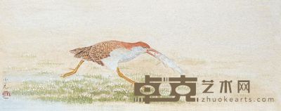 朱小元 步履匆匆 19.5×49cm
