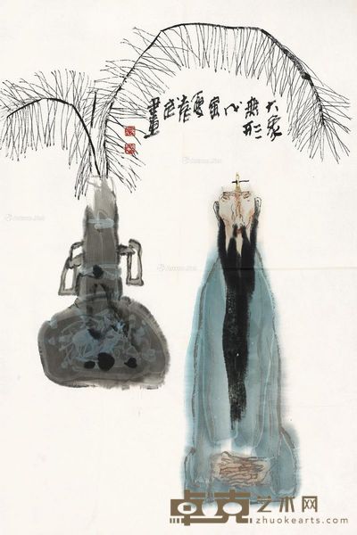 袁武 大象无形 68×46cm
