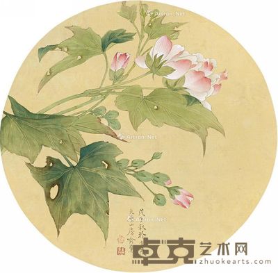喻慧 花卉 直径30cm