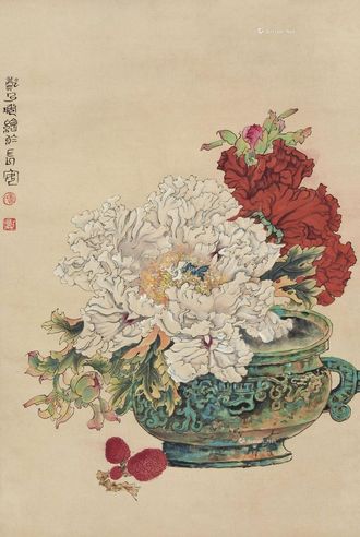 郑乃珖 花卉