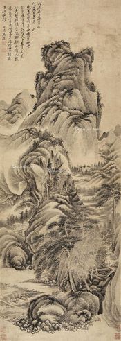 吴历 松山图