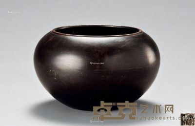 清 铜钵式炉 高8cm