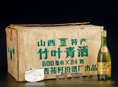 87年竹叶青酒 数量   24 瓶
度数   约40 %
容量   500ml