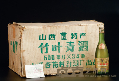87年竹叶青酒 数量   24 瓶
度数   约40 %
容量   500ml