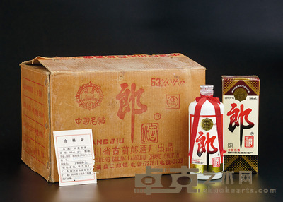 96年郎酒 数量 12 瓶
度数 约53 %
容量 500ml