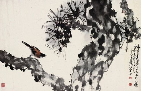 赵少昂 花鸟