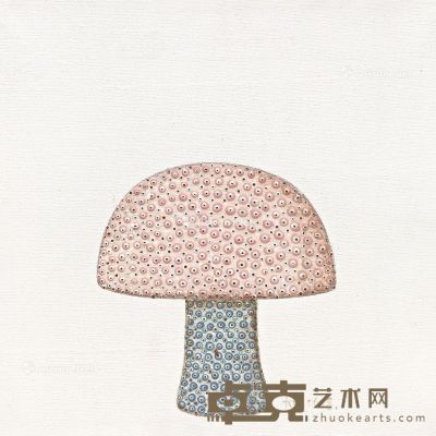 季大纯 菌菇 25×25cm