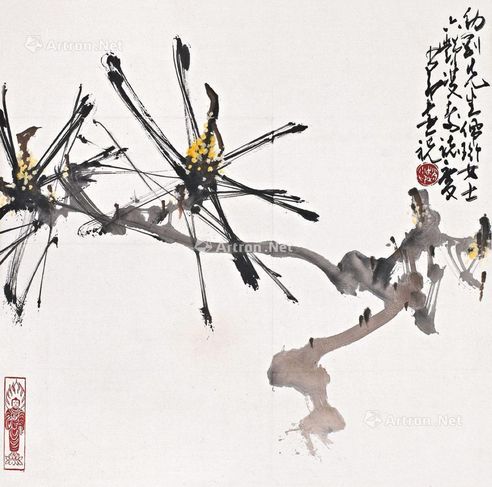赵少昂 松龄长青