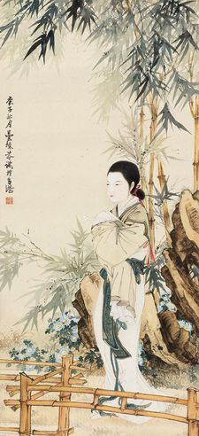 邓芬 仕女