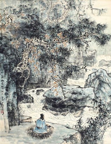 段七丁 泉幽鸣琴