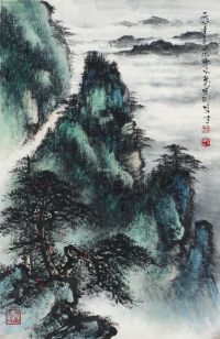 黎雄才 山水