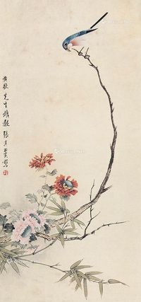 张其翼 花鸟