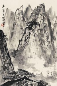 黑伯龙 山水