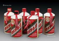 90年代 白皮塑盖茅台酒一组（共6瓶）