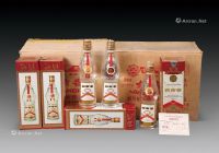 1997-1998年 剑南春酒原箱两件（共24瓶）