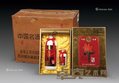 90年代末期 子母郎酒原箱一件(共12瓶) --