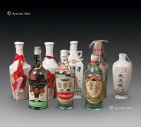 80-90年代 中国八大名酒一组（共8瓶）