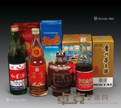 80-90年代 中国名酒一组（共8瓶） --