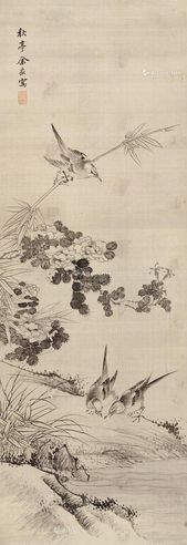 余崧 花鸟