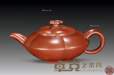 冯桂林 紫砂梅花壶 长17cm；高7.5cm