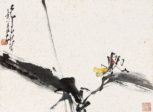 赵少昂 秋声