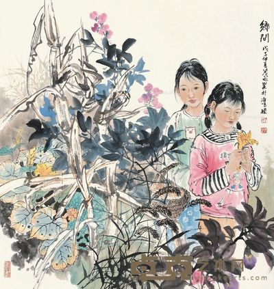 王茂飞 乡间 96.5×90cm