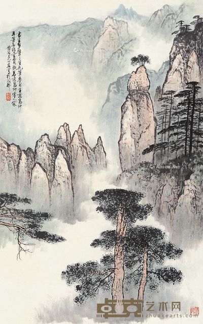 黄纯尧 梦笔生花 95×60cm