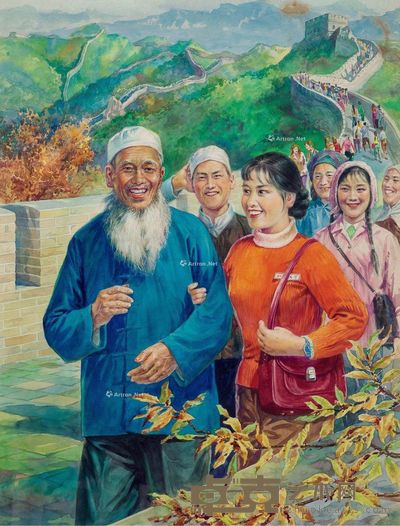高汝法 爷爷的心愿 70×54cm