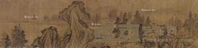 佚名 山水图卷 45×186cm