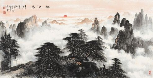 苏起龙 山水