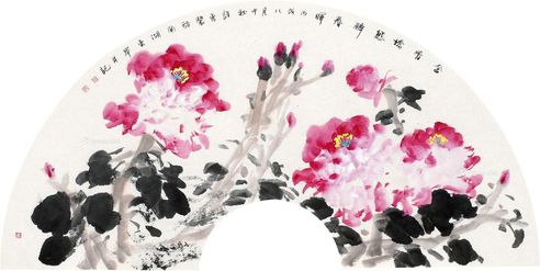 刘诗东 牡丹
