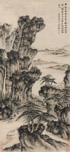 吴历 山水