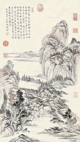 张宗苍 山水